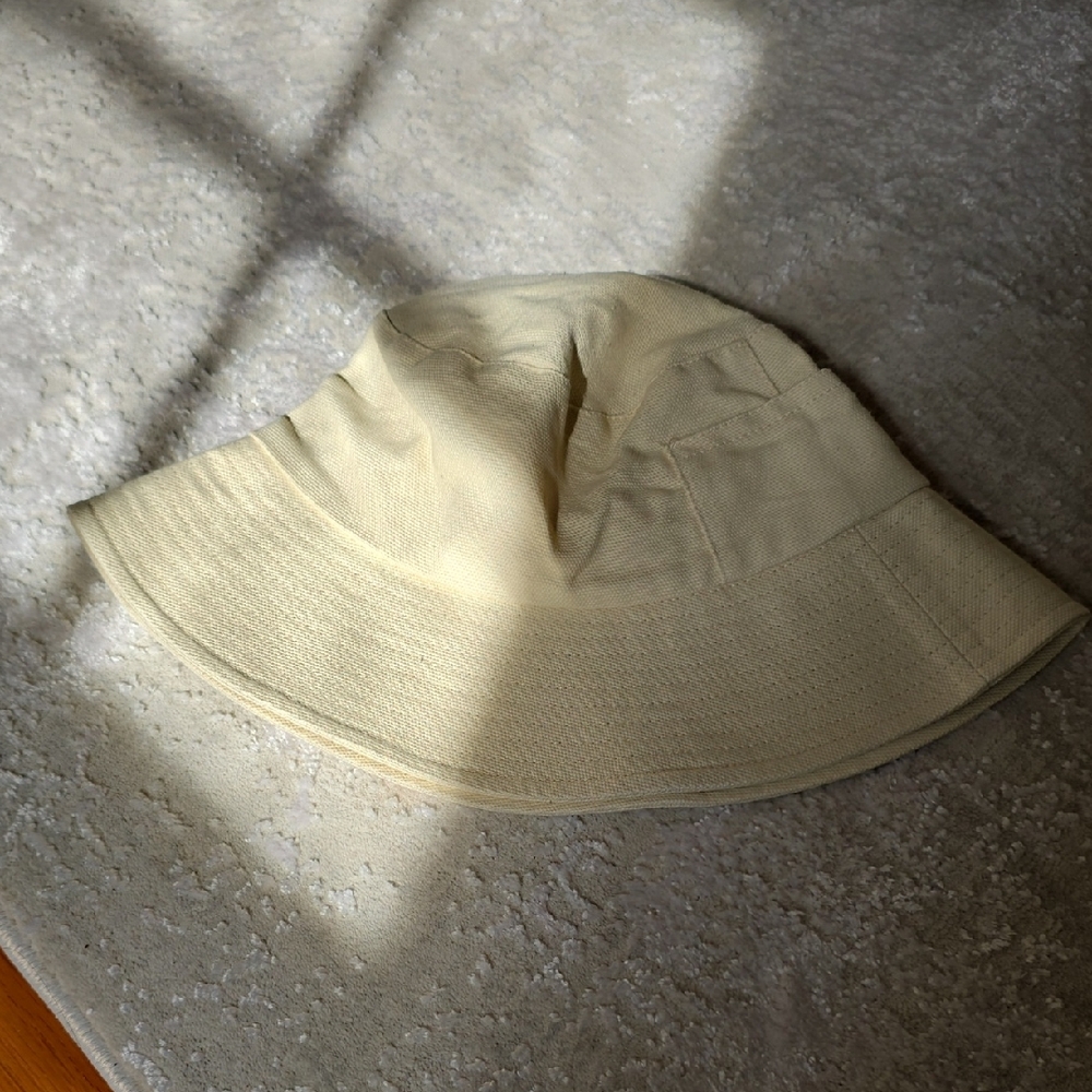 Lack Of Color Beige Wave Bucket Hat